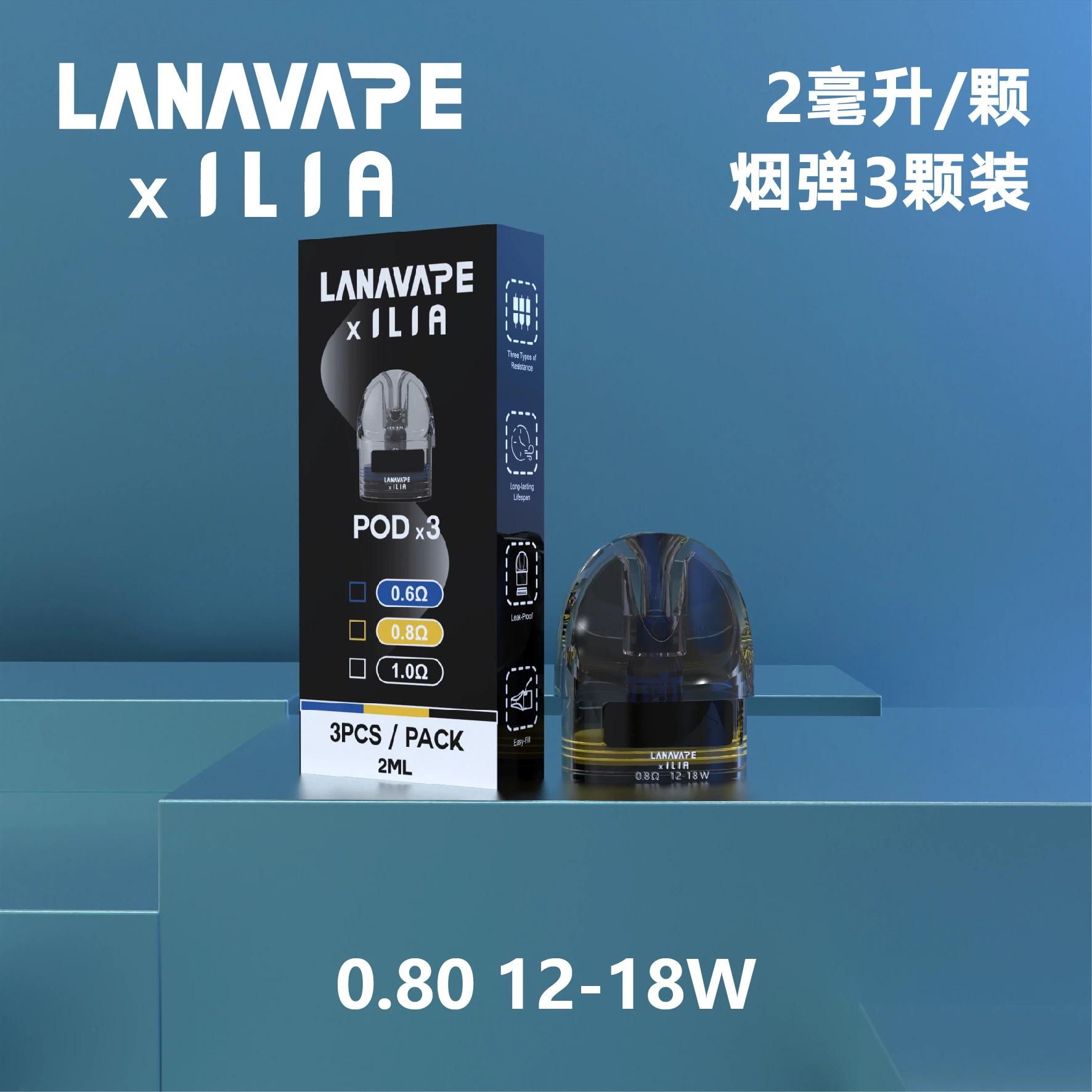 LANA JET MAX 30W 側註油主機套裝｜1.47吋螢幕＋1200mAh＋10-30W可調 | 台灣現貨